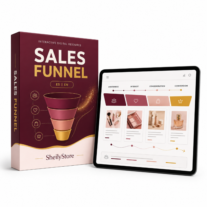 Picture of Sales Funnel for Beauty Content
