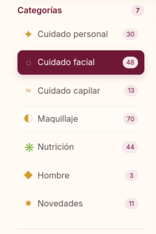 Picture of Interactive Farmasi Product Recommendation Guide