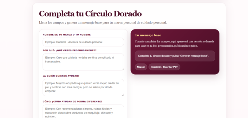 Picture of Golden Circle for Personal Care Brands