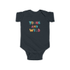 Picture of Wild Baby Infant Fine Jersey Bodysuit.
