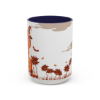 Picture of Pumpkin Festival Accent Coffee Mug (15oz).