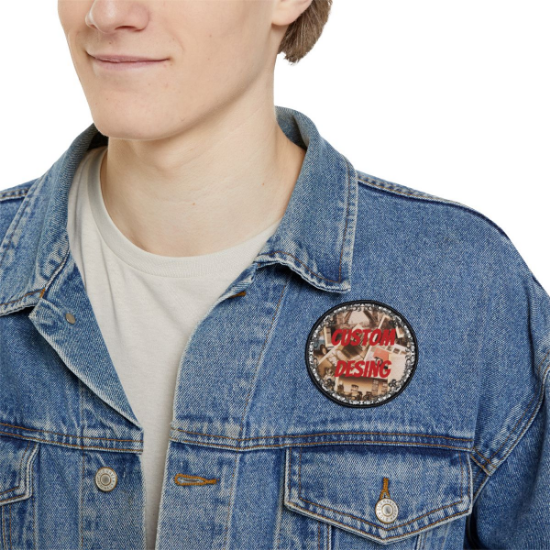 Picture of Custom Desings Iron-On Patches.