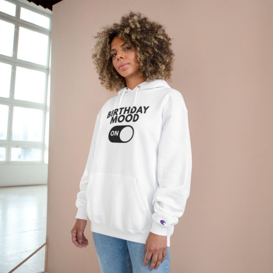Picture of Unisex Hoodie – Birthday Mood ON (Minimalist Birthday Edition)
